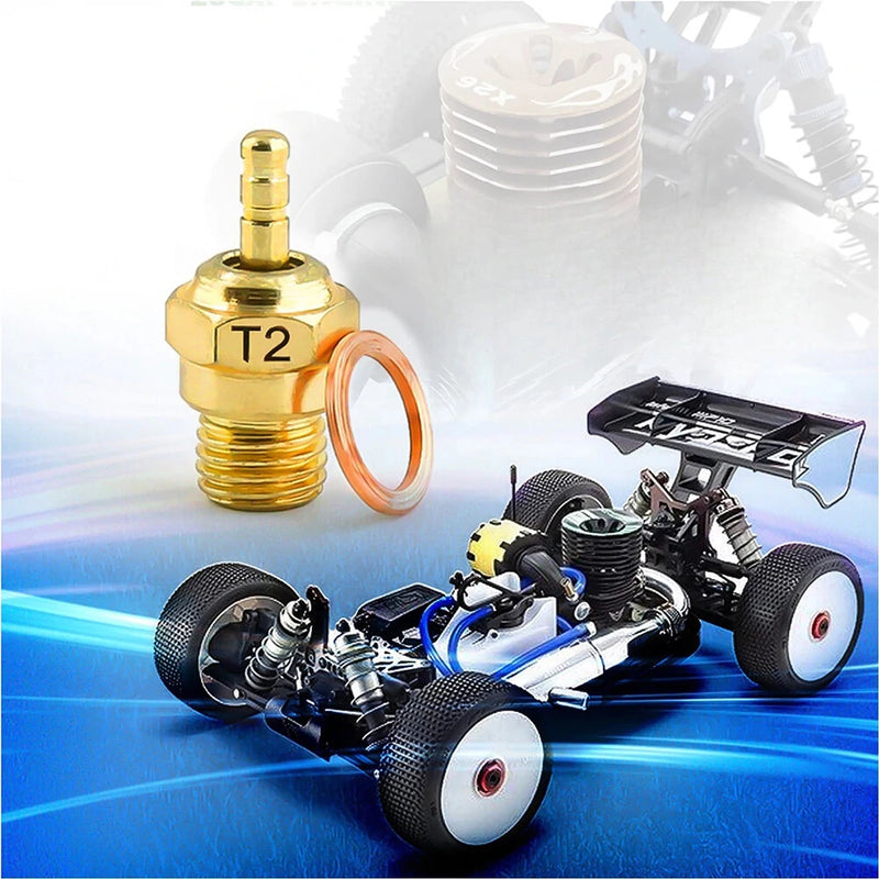 Extremely Hot Medium Spark Glow Plugs T1 T2 N3 N4 Engine Parts Replacement for TOYAN HSP TAMIYA KYOSHO