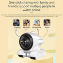 1080P HD Smart Pet Camera Mobile Robot with AI Tracking Auto Recharge Night Vision Two Way Audio Toy Car Camera for Home Monitoring