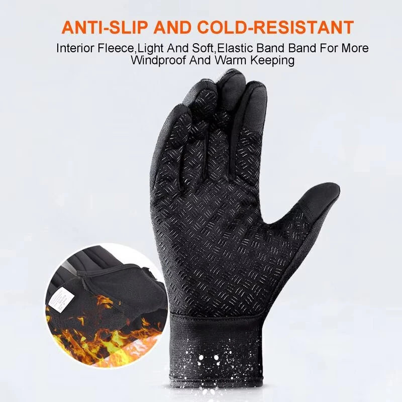 TENGOO Winter Touchscreen Gloves USB Heated Gloves Men Women Warm Gloves Waterproof Windproof For Outdoor Winter Activities