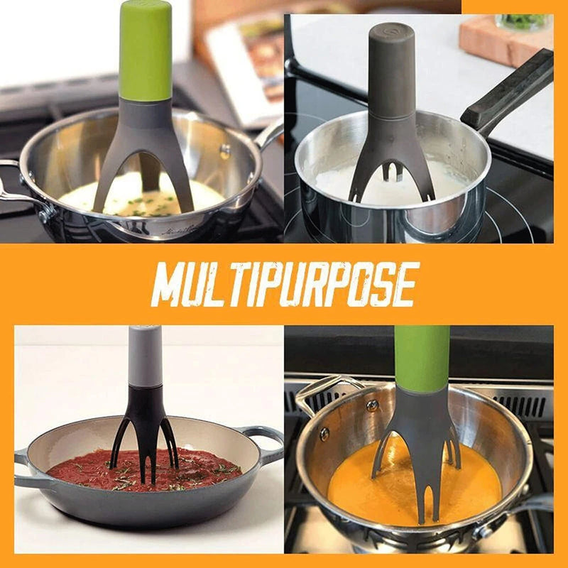 Electric Automatic Mixer 3 Speed Adjustable Egg Beater Blender Crazy Stick Blender Utensil Triangle Whisk Food Sauce Soup Blender