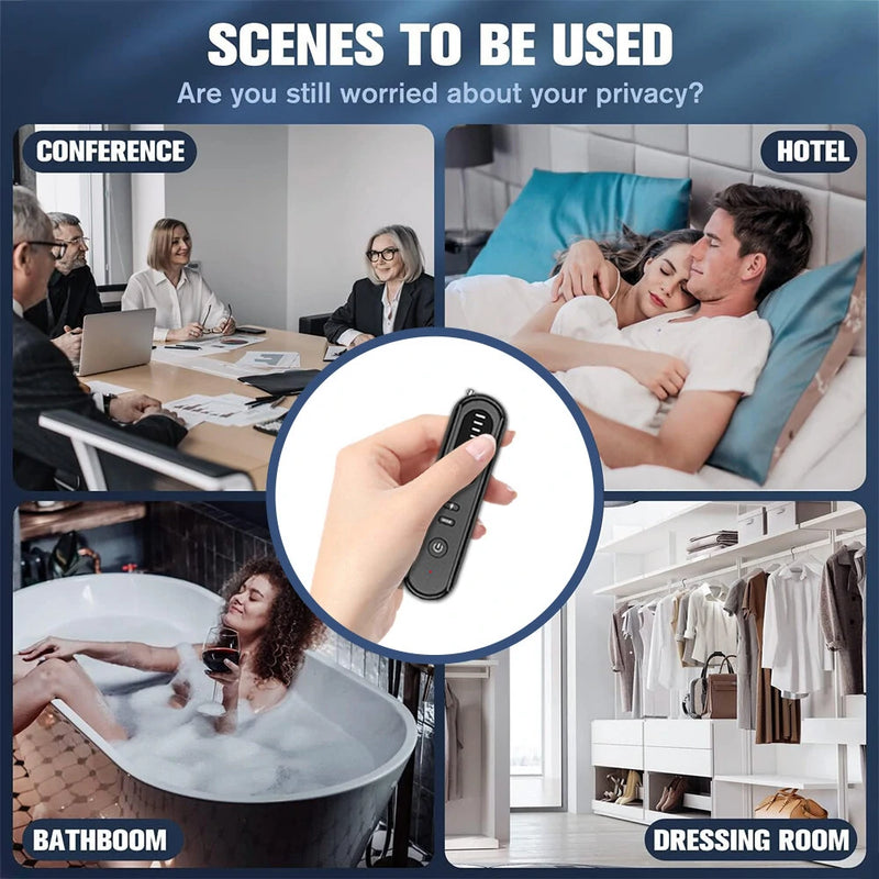 T01 Camera Detectors Wireless WiFi Full Band Signal Detection Anti-photo Camera Device for Car Indoor Home Hotel Travel Office