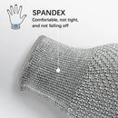 1 Pair Anti-cut Protective Kitchen Gloves 5 Level Protection Cutting Kitchen Gloves Safety Protection Hand Gloves Garden Safety