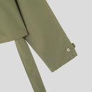 INCERUN Men Jackets Lapel Long Sleeve Solid Color Streetwear Male Short Coats Loose Casual Jackets With Belt S-5XL