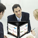 GTMEDIA Mate X 11.6inch 60Hz 1080P Dual Extender Screen Monitor Type-C HD Multi-system Gaming Display Screen for Smartphone Tablet Laptop Game Consoles