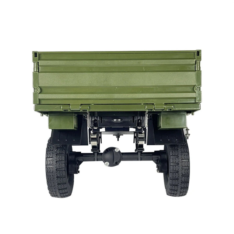 LDR/C LDP06 1/12 Unimog RC Car Spare Portal Axle Trailer w/ Tires L0039G L0039Y Vehicles Models Parts Accessories