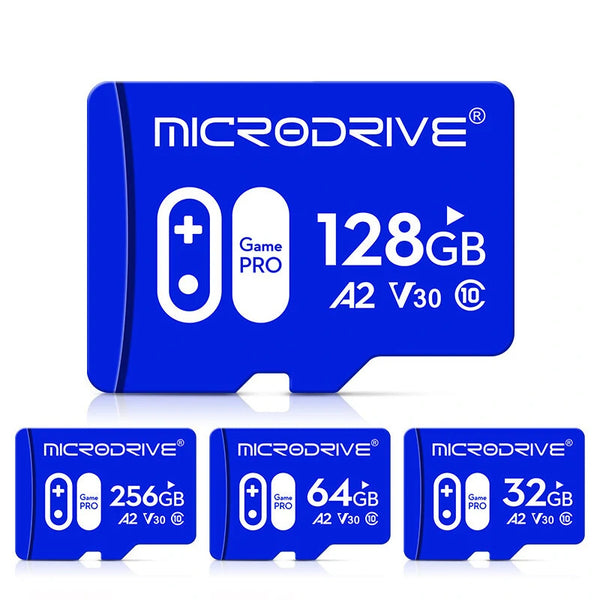 Microdrive Class 10 High Speed TF Memory Card 32G 64G 128G 256G Micro SD Card Flash Card Smart Card for Camera Drone TV Driving Recorder