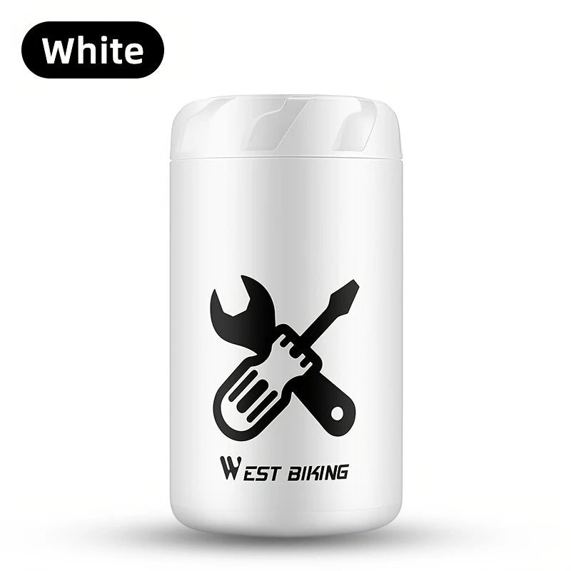 WEST BIKING Bicycle Hard Shell Kettle Shaped Tool Organizer Lightweight Portable Waterproof Repair Kit Storage Box for MTB Road Bike
