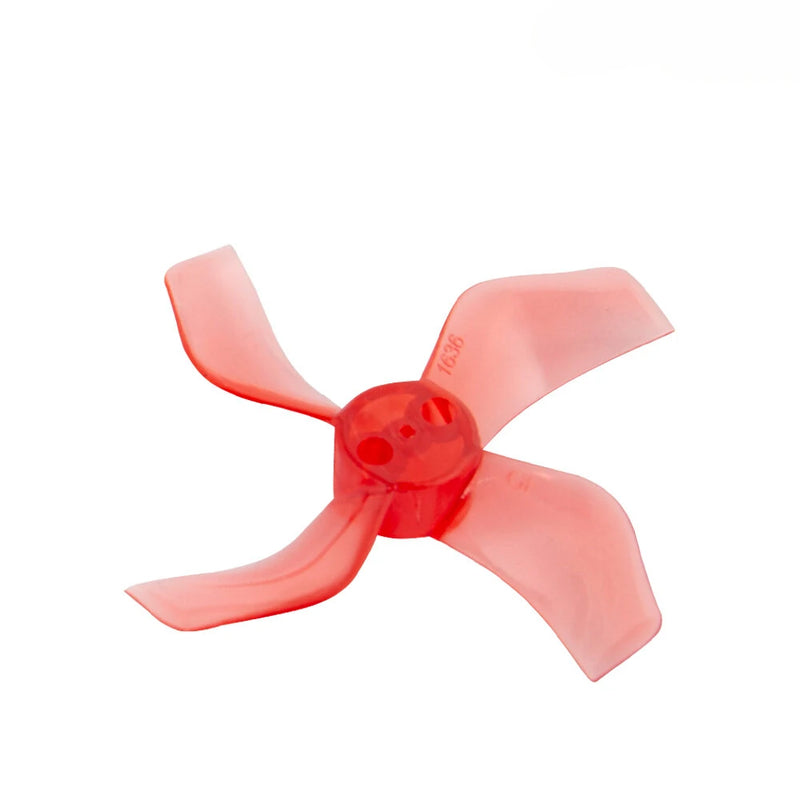 4 Pairs Gemfan 1636 1.6x3.6x4 40mm 4-blade 1mm Hole Propeller for 1103 1105 RC Drone FPV Racing Brushless Motor