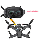 Lens Protection Film Set for DJI FPV Nano Camera Organic Glass Shockproof and Shatterproof Accessories