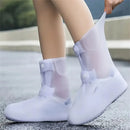 XANES Bike Shoe Covers Waterproof Rain Booties Silicone Slip-resistant Rainy Day Thick Rain Boots Covers Foot Covers for Cycling