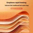 Multifunctional Plush Warm Handbag Portable Graphene Heating Baby Warm Multi-Speed Adjustment USB Power Supply