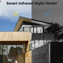 Hiseeu WHC905 5MP PTZ Wireless Security Outdoor Camera Explosion-Proof Cameras Auto Tracking Motion Detection WiFi Camera Works with Alexa Wireless Camera System