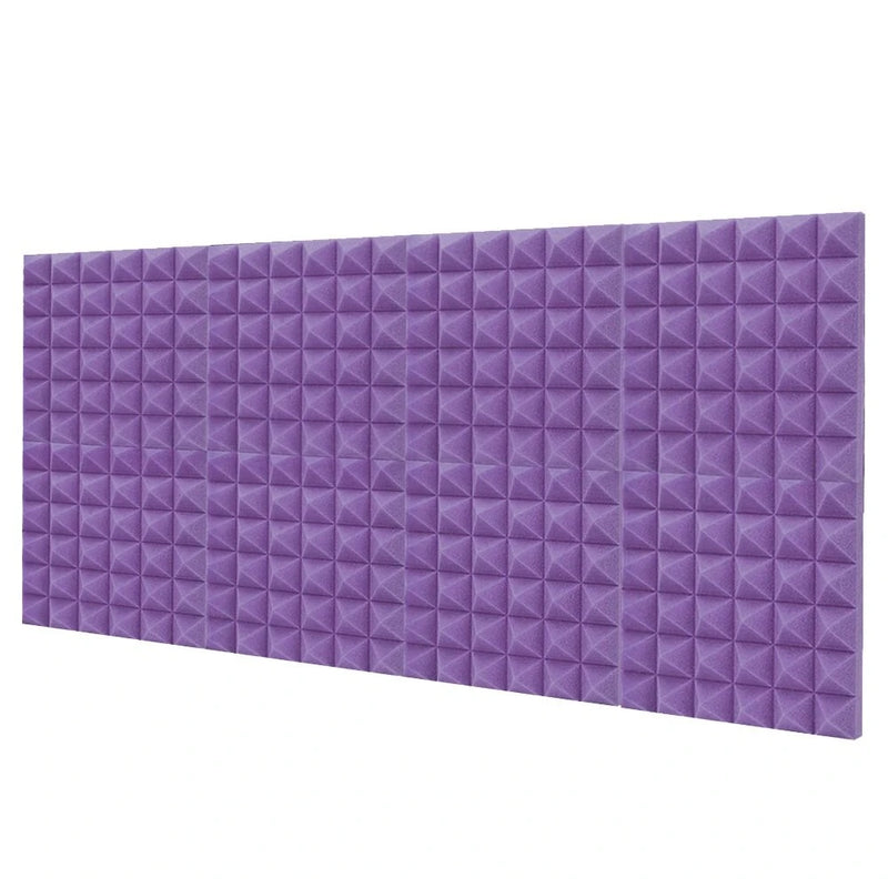8Pcs High Density Soundproof Foam Egg Profile Sound Absorbent Foam Acoustic Panel Noise Absorption File for KTV Audio Room