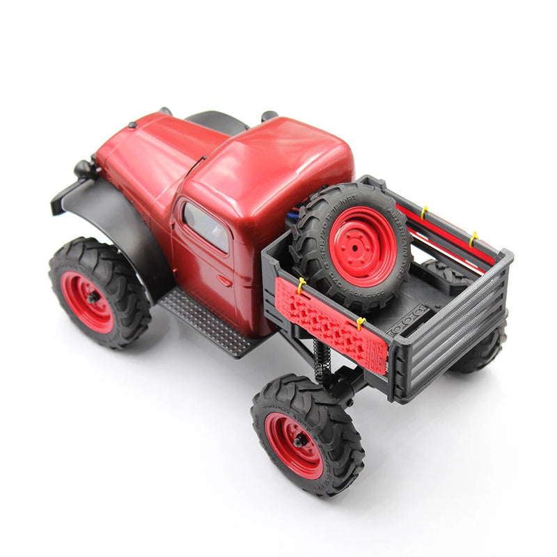 QY3D Simulation Rear Bucket Escape Board Truck Bed Upgrade Parts for FMS FCX24 Power Wagon 1/24 RC Cars Vehicles Models Crawler Accessories