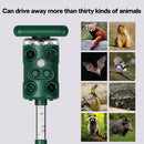 1200mAh Ultrasonic Solar Powered Outdoor Rat Bird Repellent LED Strobe Ultrasonic Outdoor Mouse and Bird Repellent Solar / USB Dual Power Supply