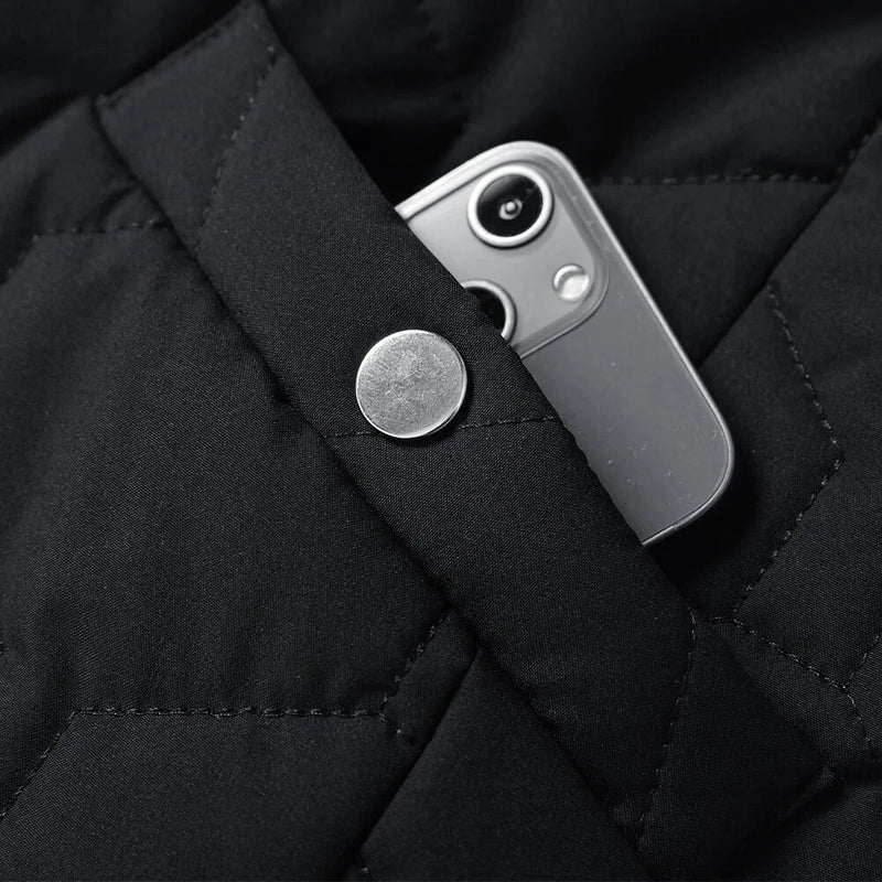 TENGOO HV-20 Smart Heated Vest 20 Heating Areas Oversized Women Men Winter Vest Self Heating Vest Usb Electric Thermal Vest Jacket Outdoor Vest