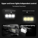 USB Rechargeable Bicycle Light 4-6 Lamp Beads Type-C Charging Cycling Flashlight For Bike Lantern MTB Headlight Taillight