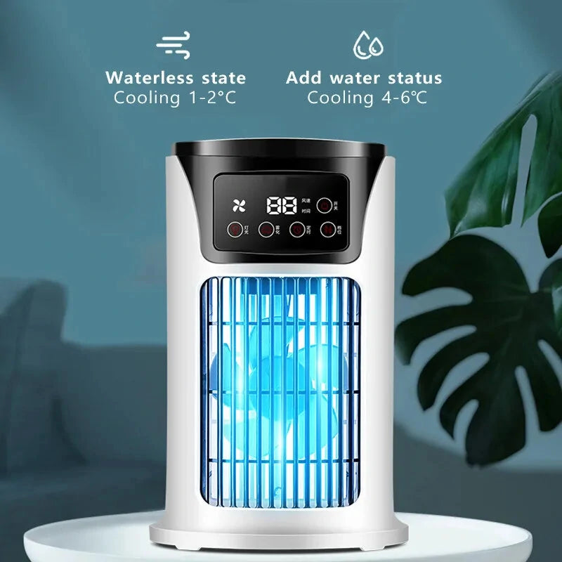 Super Cool Water Air Conditioner Fan Air Cooler Fan Water Cooling Fan Air Conditioning Room Office Mobile Home Air Conditioner