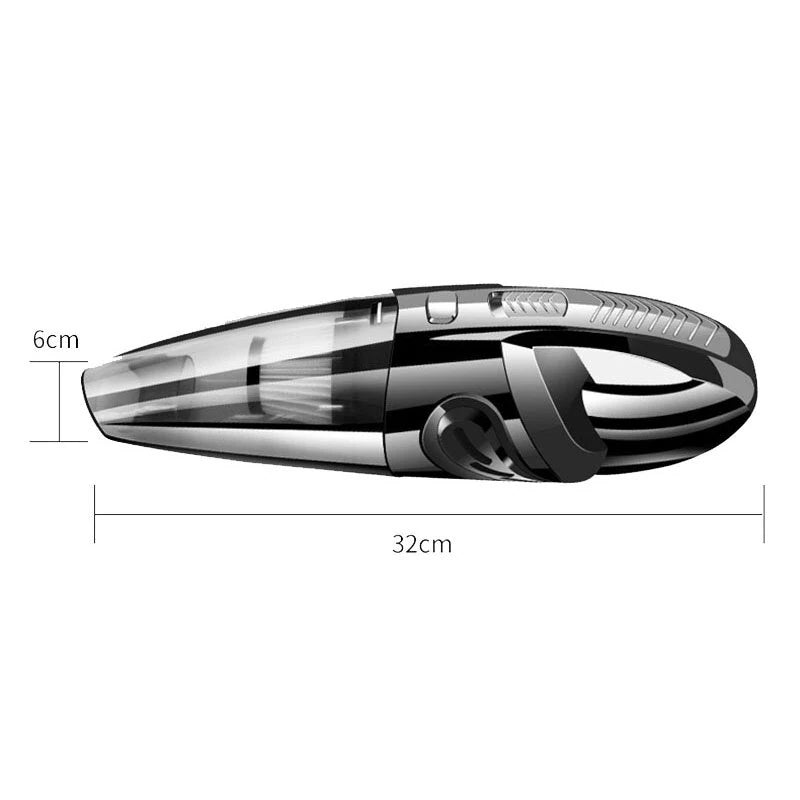 Portable Handheld Vacuum 15Kpa Cordless Vacuum Cleaner Rechargeable Lightweight Wet Dry Vacuum for Home Pet Hair Car Cleaning
