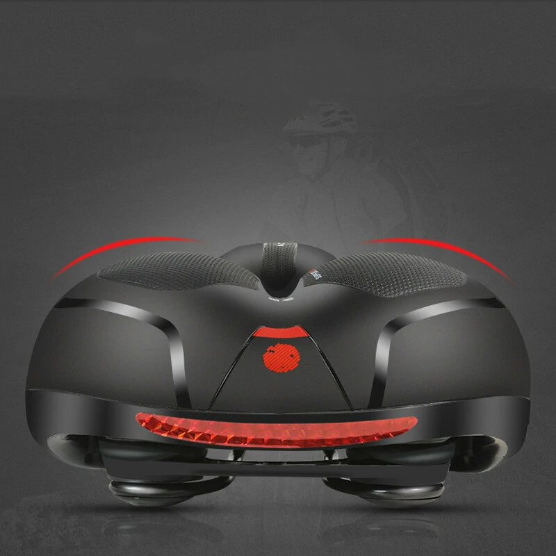 1pc Comfortable Breathable Bike Cushion Seat With Double-sided Shock Absorption Ball Suitable For Mountain Bike