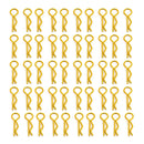 100PCS Universal RC Body R-Type Clips Pins for All 1/10 1/12 Scale Redcat HPI Himoto HSP Exceed RC Car Parts Truck Shell Replacement