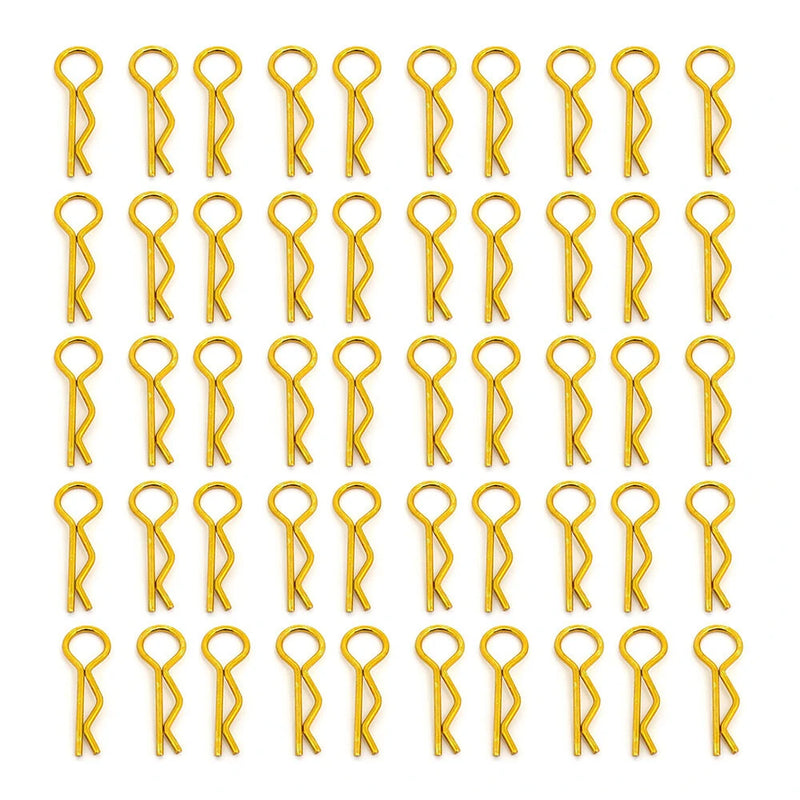 100PCS Universal RC Body R-Type Clips Pins for All 1/10 1/12 Scale Redcat HPI Himoto HSP Exceed RC Car Parts Truck Shell Replacement