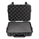 363x290x160mm Plastic Safety Equipment Case Waterproof Hard Carry Tool Box Shockproof Storage Box with Sponge for Tools Camera