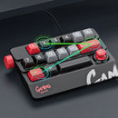 MKESPN K809 19-Keys Wired Rocker Knob Mechanical Gaming Keyboard Hot Swappable RGB Type-C Programmable Numeric Gaming Keypad Mechanical Macropad Numpad