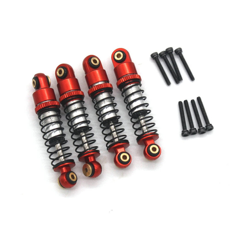 Upgraded Metal Parts Oil Filled Shock Asborbers Damper for FMS 1/24 FCX24M D90 D110 Range Rover RC Cars Vehicles Models Spare Parts Accessories