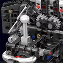 Mould King 10230 Technical Car Engine Toys The Motorized A8 Car W12 Twin Turbo Engine Building Block Brick Set Assembly 871PCS Kids Christmas Gift