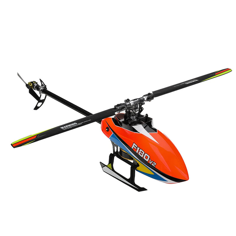 Eachine & YXZNRC F180 V2 6CH 3D6G System Dual Brushless Direct Drive Motor Flybarless RC Helicopter RTF Compatible with FUTABA S-FHSS