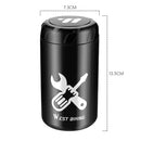 WEST BIKING Bicycle Hard Shell Kettle Shaped Tool Organizer Lightweight Portable Waterproof Repair Kit Storage Box for MTB Road Bike