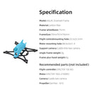 HGLRC Drashark 75mm Wheelbase 1.6 Inch Frame Kit for FPV Racing Drone