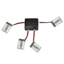 3.7v One To Four Small White Head Charger Toy Battery Quadcopter With Overcharge Protection Drone Accessories