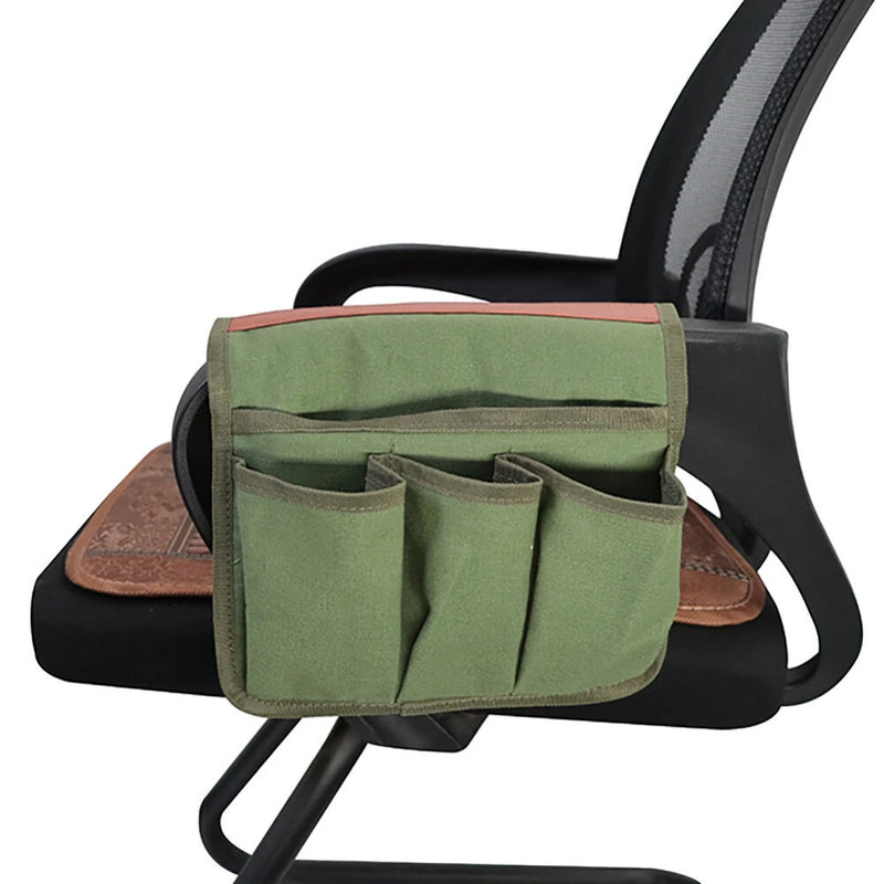 Outdoor Camping Chair Armrest Storage Bags Portable Beach Chair Side Hanging Bags for Fishing Camping Hiking Organizer Pouch