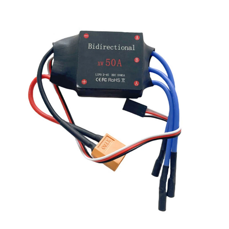 Brushless Two-Way ESC T Plug 3.5MM Banana Plug Remote Control RC Car And Ship Model Underwater Propeller Wind Boat 10A 12A 15A 20A 30A 40A 50A 60A 80A