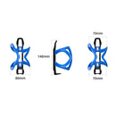 ENLEE Bicycle Water Bottle Holder Lightweight Left-Right Side Pull MTB Bicycle Bottle Cages Bracket for Outdoor Cycling