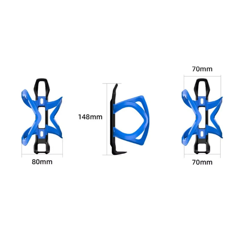 ENLEE Bicycle Water Bottle Holder Lightweight Left-Right Side Pull MTB Bicycle Bottle Cages Bracket for Outdoor Cycling