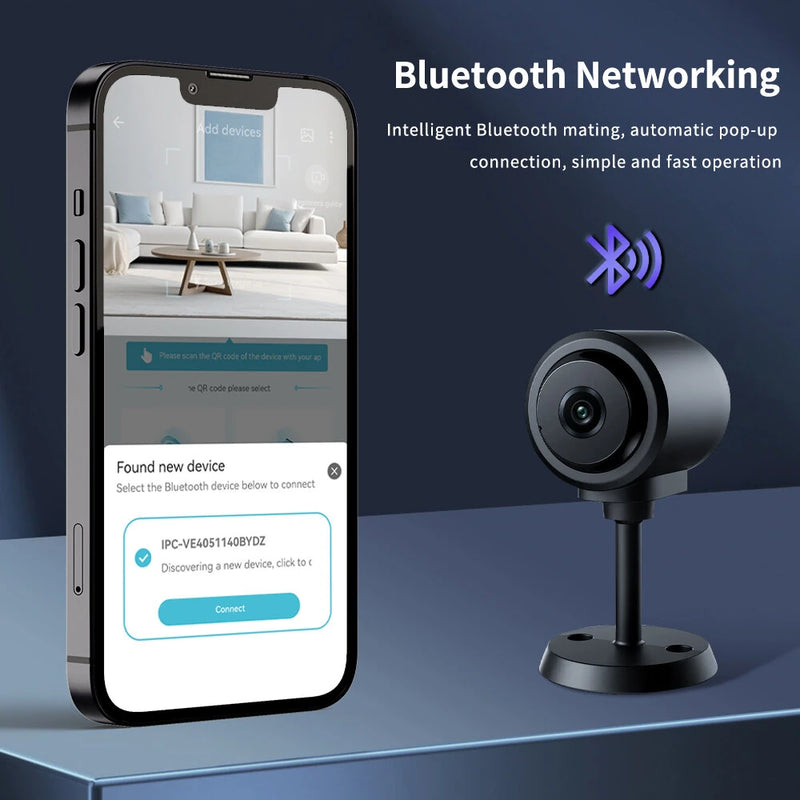 Smart Wireless Camera C1 WiFi IP Camera 1080p IR Night Vision AI Motion Detection Wide Angle View Dual Storage Security Camera