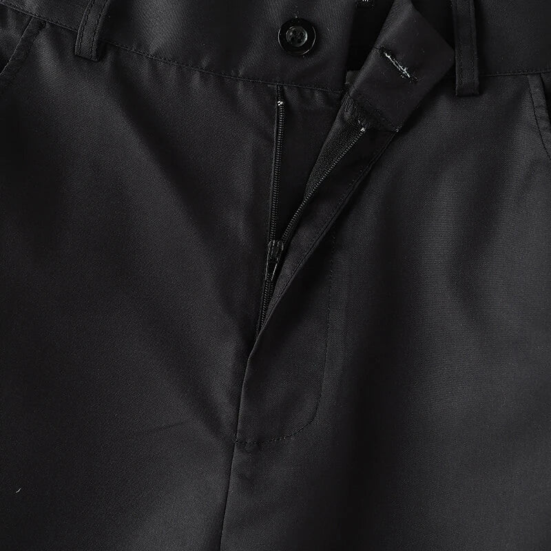 INCERUN Mens Casual Print Color Block Pant Zipper Button Casual Loose Fit Long Pants with Pockets for Men S-5XL