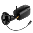 Wireless Security Camera System DVR Kits 7 inch Four-channel Monitor with Two Camera Kit Night Vision Weatherproof for Home Safety Precaution Devices Set EU Plug