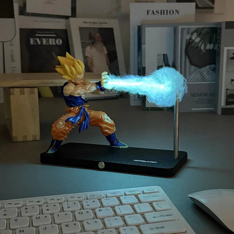 NIKOLATOY New Magnetic Night Light Kamehameha / Vegeta Creative Desktop Ornaments Toys Christmas Gift