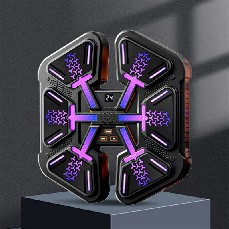 KALOAD Smart Music Bluetooth Boxing Machine Adult Children Sports Fitness Boxing Trainer Home Exercise Response Training Boxing Wall Target with Glovers