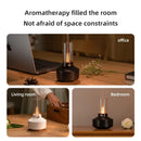 150ML Vintage Lamp Aromatherapy Machine Night Light USB Small Household Appliances Ultrasonic Atomizing Essential Oil Fragrance Humidifier