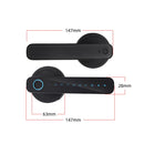 Tuya Smart Door bluetooth Lock Intelligent Anti-theft Door Lock Dynamic Password APP Fingerprint Key Unlock Home Lock