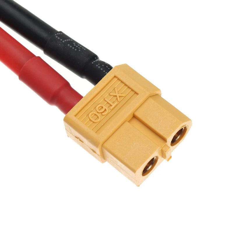 3Pairs XT60 Male Plug 12AWG 12cm Silicone Cable Wire
