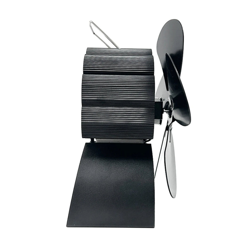DY565J Energy Saving Fireplace Fan 5 Blade Oven Quiet SafeHeat Powered Stove Fan No Electricity Log Wood Burner Eco Friendly Fan