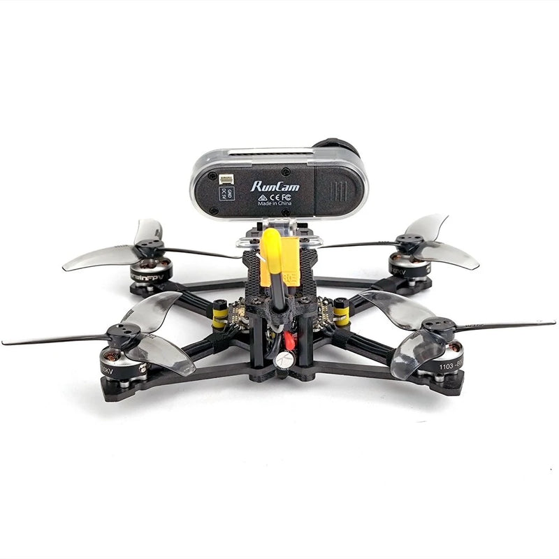 DarwinFPV TinyAPE Freestyle 2.5" 2-3S FPV Racing RC Drone with RunCam Nano4 1103 Motor 600mW VTX Thumb Camera Support ELRS