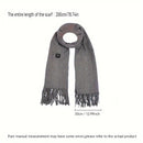 TENGOO Electric Heated Scarf Neck USB Charging Heating Pad 3 Temperature Adjustable Heating Neck Wrap Washable 3s Fast Heating for Men Women