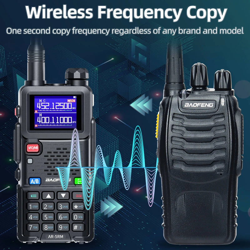 Baofeng BF-888SD GMSK Digital Walkie Talkie 16 Channels Noice Reduction UHF Encrypted Call Wireless Copy Frequency Type-C Charger Portable Two-way Radio with Flashlight